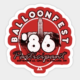 Dead Ends Balloonfest '86 Shirt Sticker